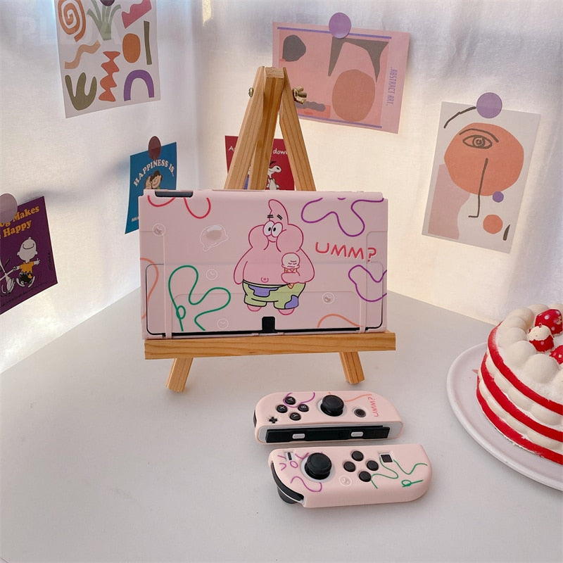 Patrick Cartoon Nintendo Switch Case