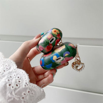 Oil Painting Floral AirPods Case
