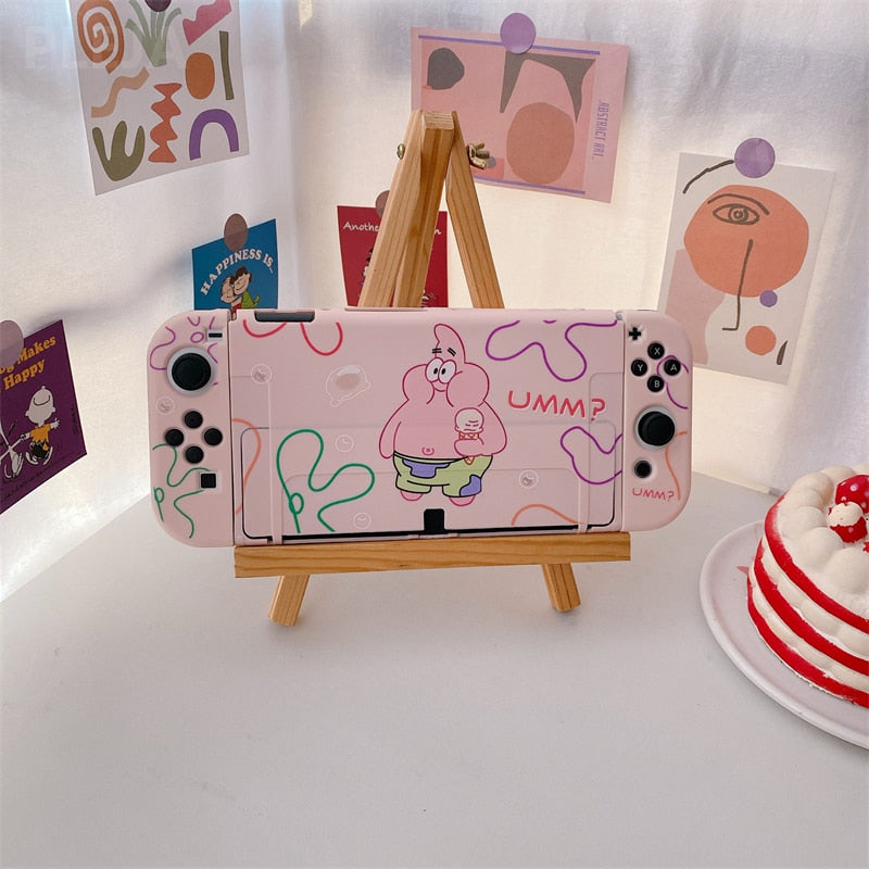 Patrick Cartoon Nintendo Switch Case
