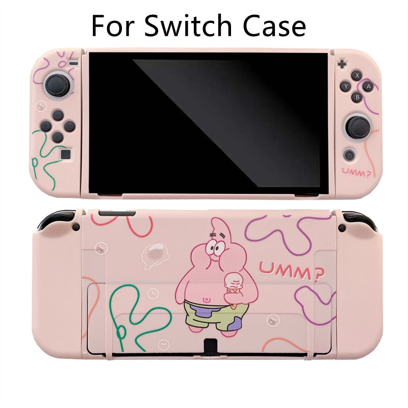 Patrick Cartoon Nintendo Switch Case