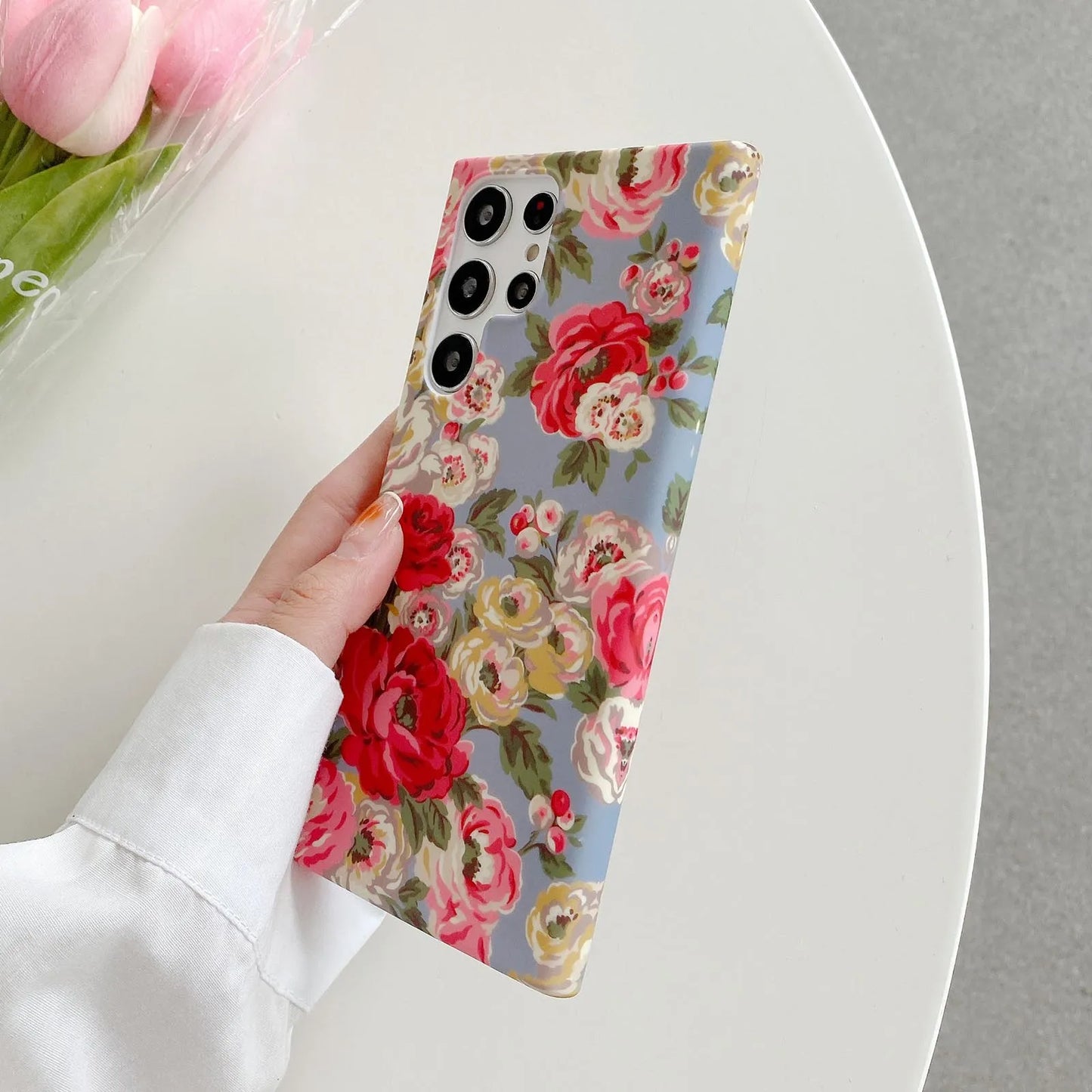 Vintage Floral Phone Case for Samsung