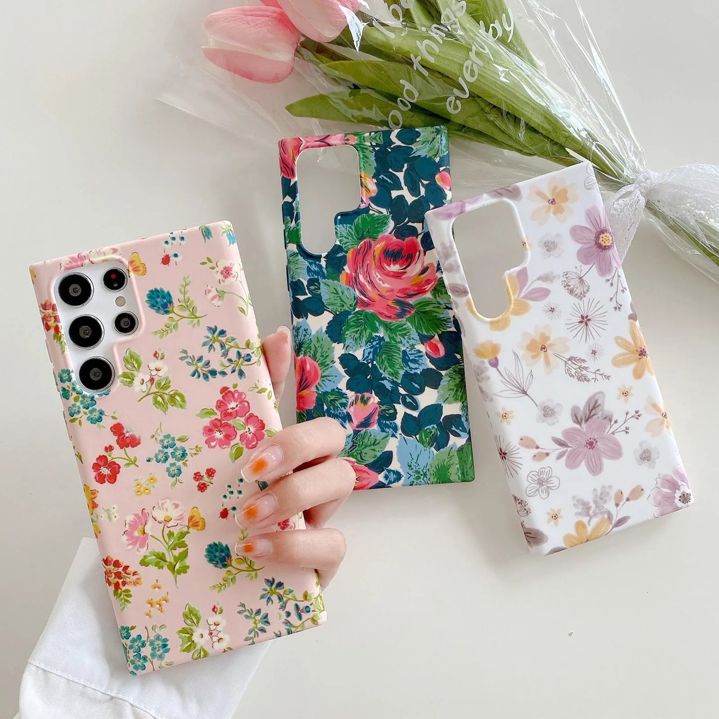 Vintage Floral Phone Case for Samsung