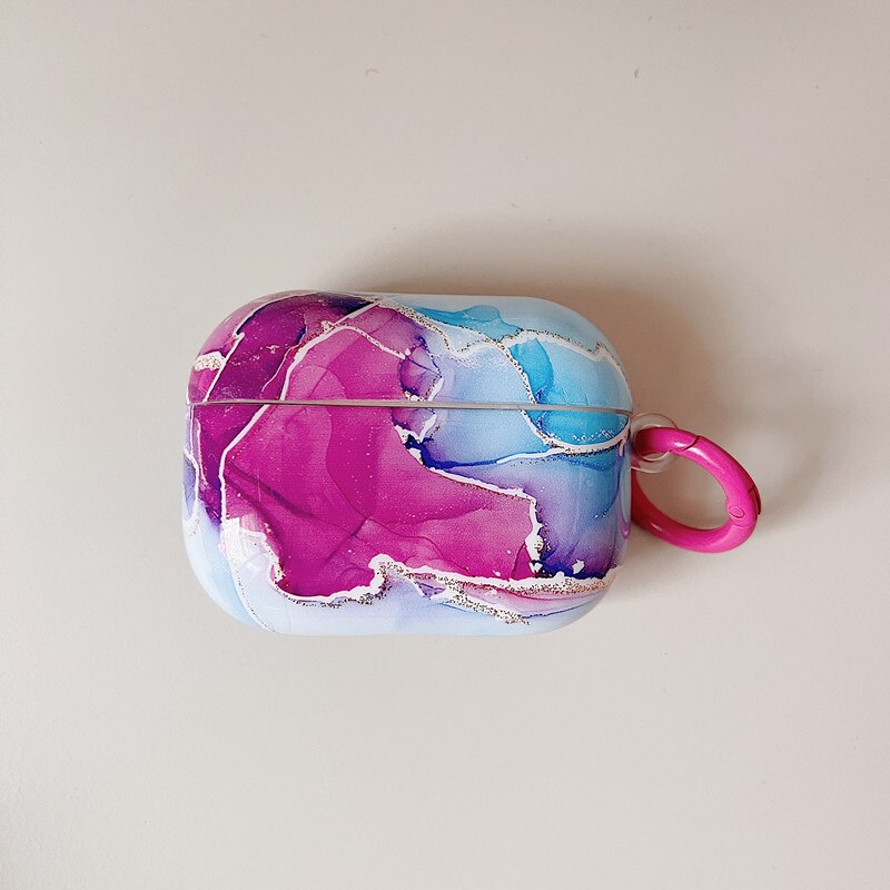 Marble Pattern AirPods Case