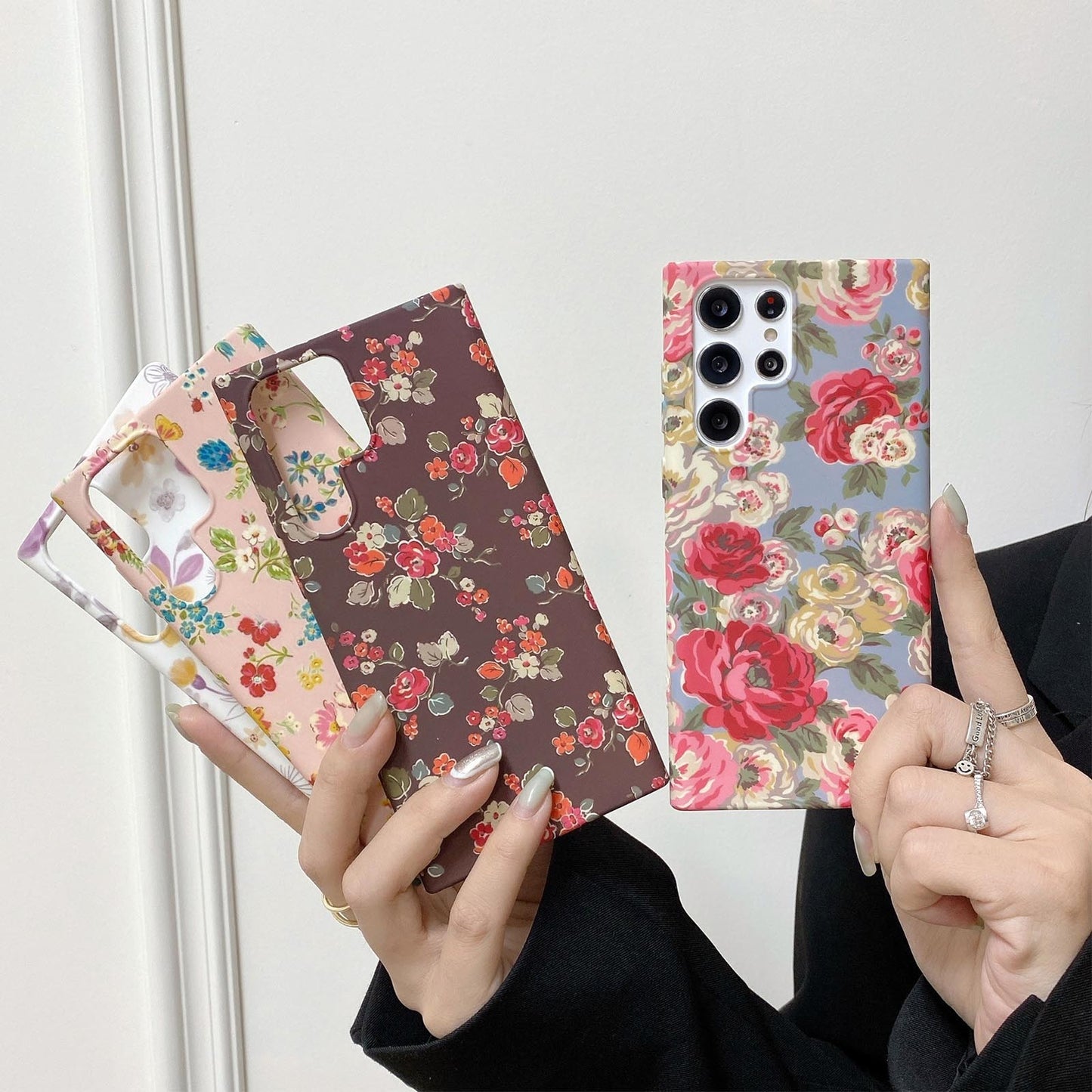 Vintage Floral Phone Case for Samsung
