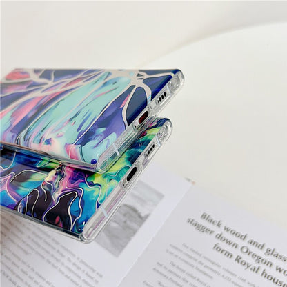 Gradient Color Marble Phone Case for Samsung