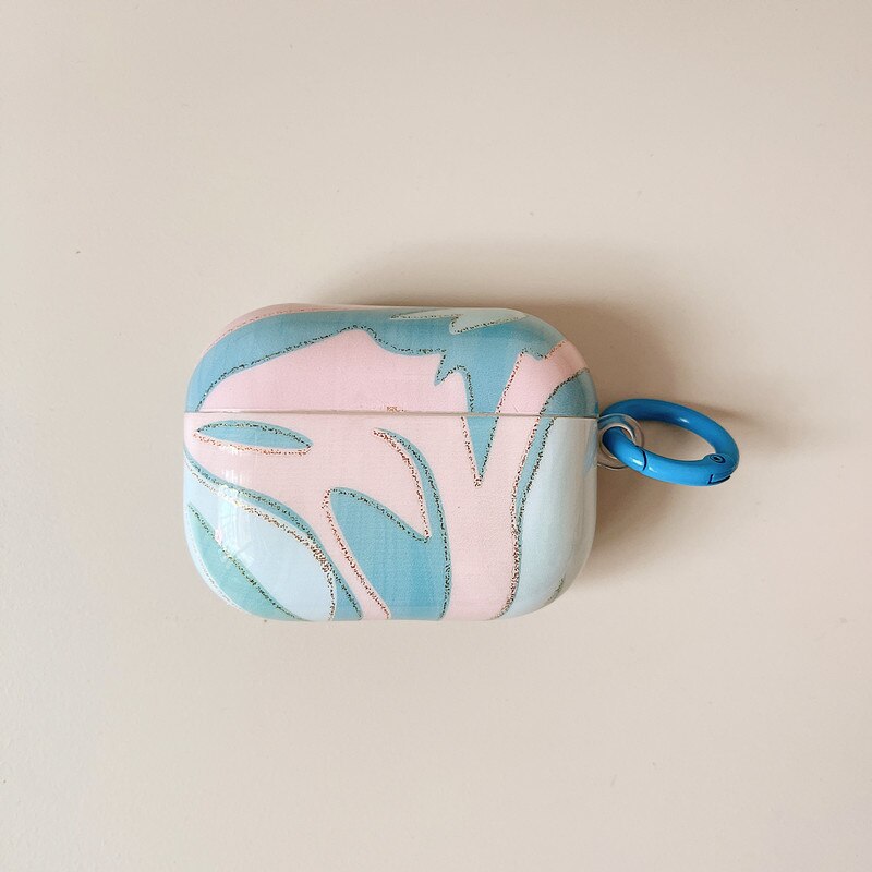 Marble Pattern AirPods Case