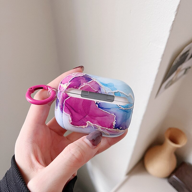 Marble Pattern AirPods Case