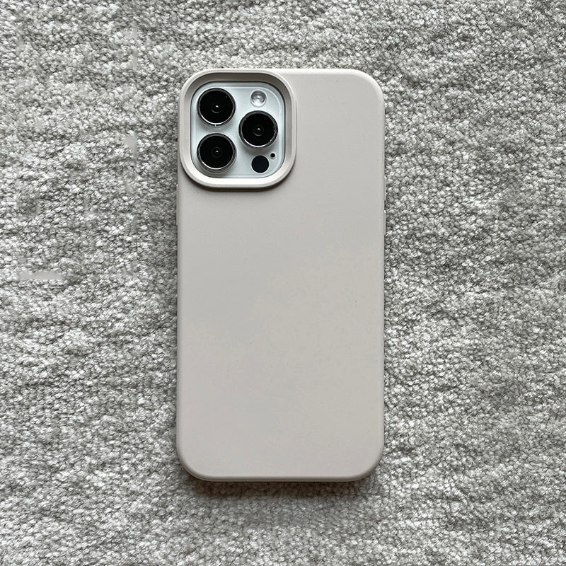 Candy Color Liquid Silicone Case