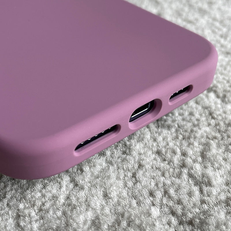 Candy Color Liquid Silicone Case