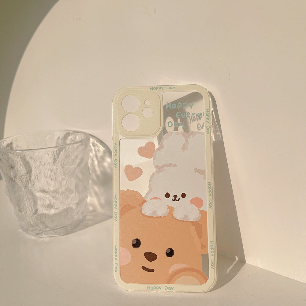 Cute Bear Clear Case