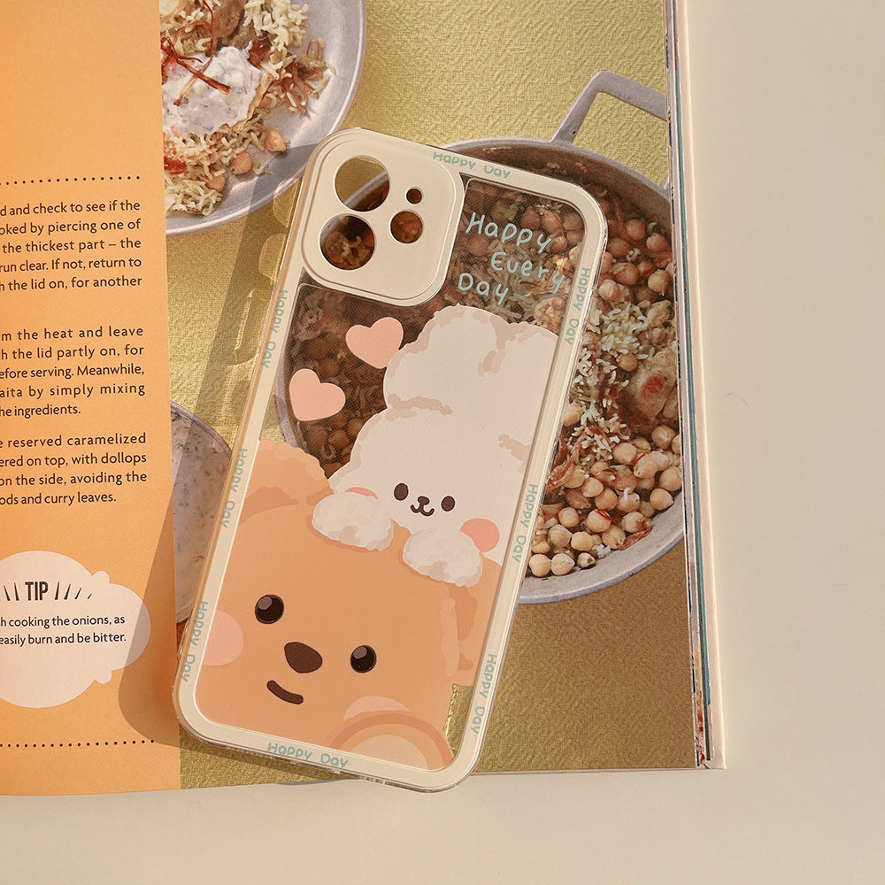 Cute Bear Clear Case