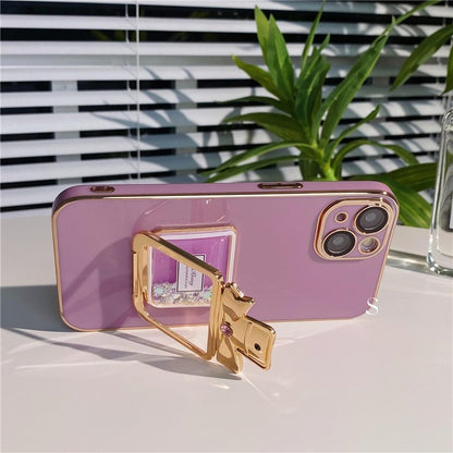 Electroplated Color Case + Perfume Foldable Stand