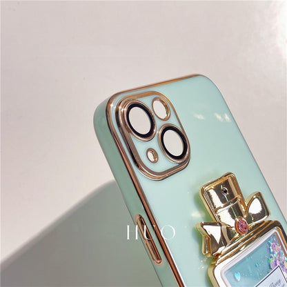 Electroplated Color Case + Perfume Foldable Stand