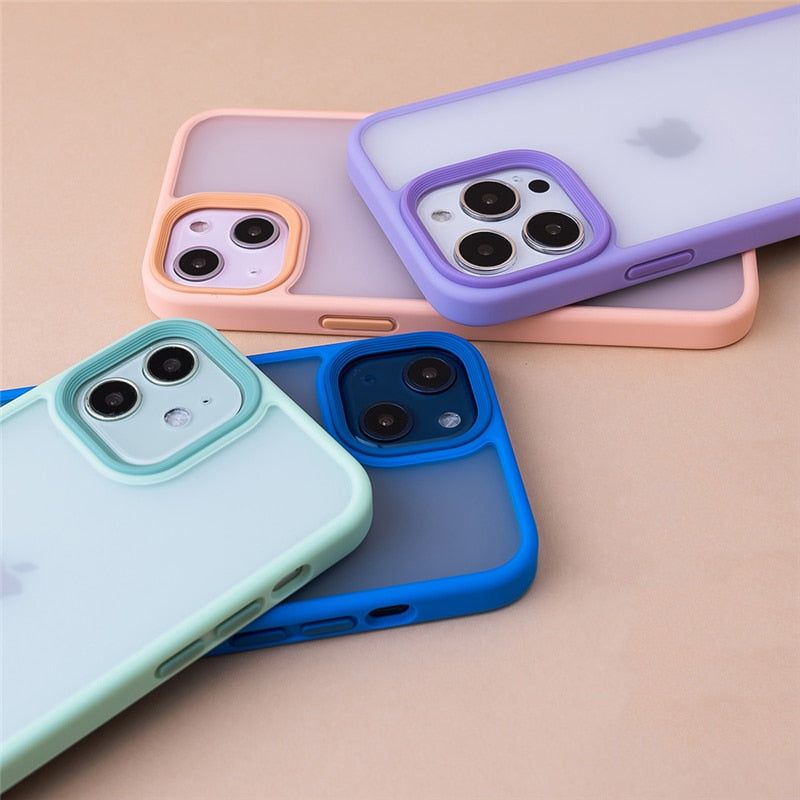 Color Protective Clear Case