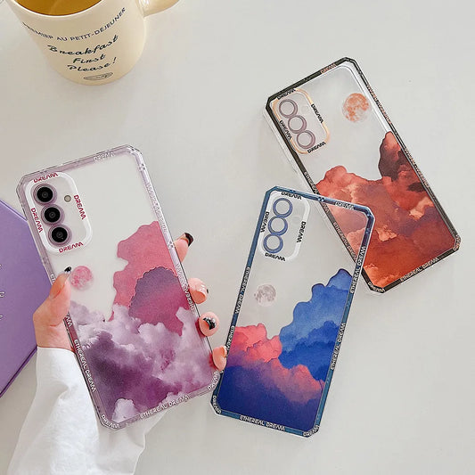 Moon Night Cloud Phone Case for Samsung