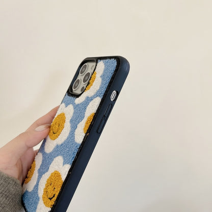 Embroidery Sunflower Case