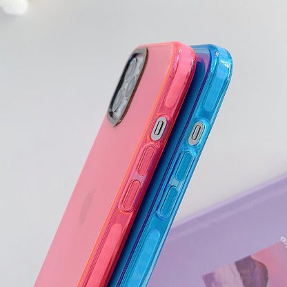 Neon Color Protective Clear Case