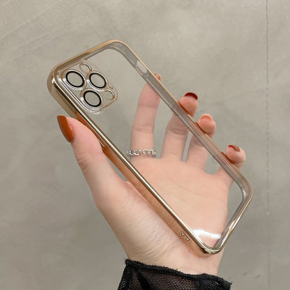 Lens Protector Electroplated Clear Case